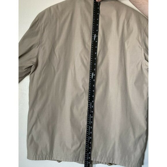 Anne Klein Women’s s Rain Car 3-Season  Coat Jacket Tan Khaki Hip Length Size M - Picture 10 of 12